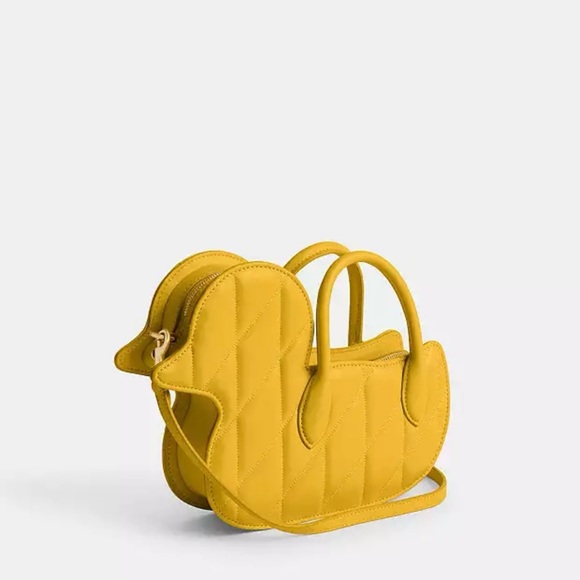 Coach Duck Bag With Quilting - Picture 2 of 9